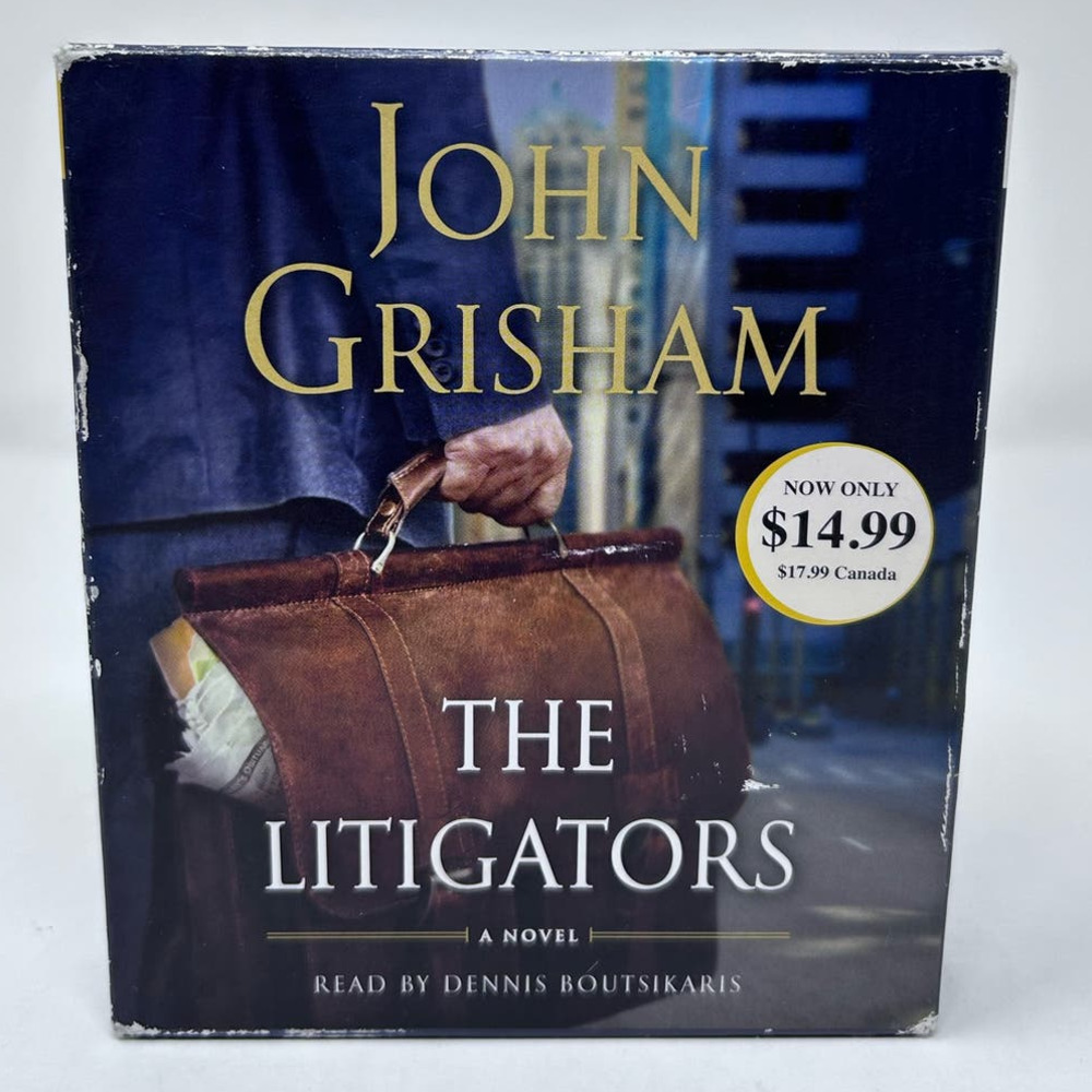 Random House John Grisham The Litigators A Novel Audio‎ Books 5 Compact Discs